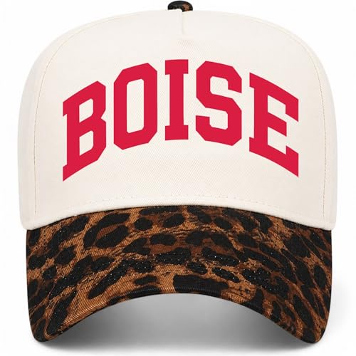 Boise Collegiate Hat - color: Leopard/Natural