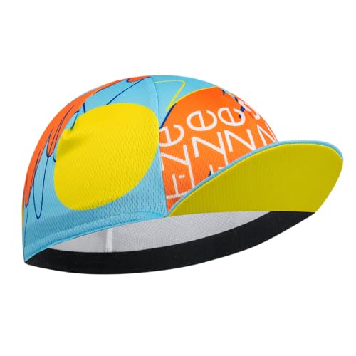 Cycling Cap with Sun Visor, Lightweight Polyester Bike Hat for Men & Women - color: Ck28