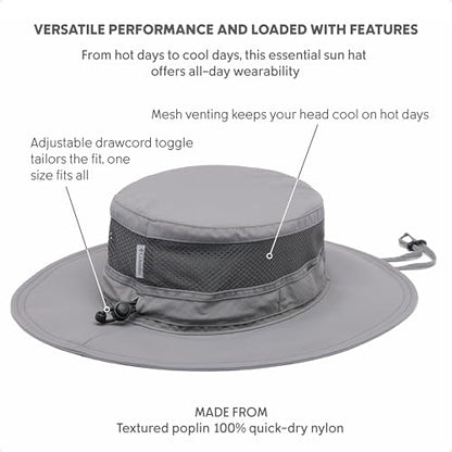 Columbia Unisex Bora Bora Booney Sun Protection Hat - color: City Grey