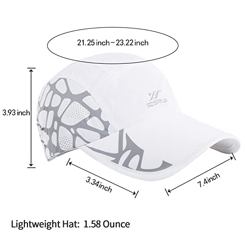 Running Hat Mesh Quick Dry Hat Baseball Cap for Women Men - color: Darkgrey+black+white