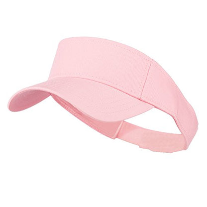 Youth Cotton Sun Visor - color: Pink