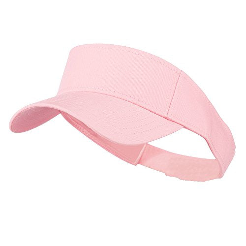 Youth Cotton Sun Visor - color: Pink