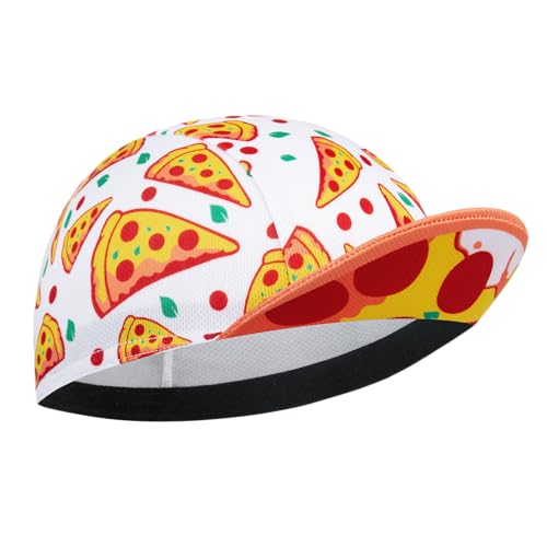 Cycling Cap with Sun Visor, Lightweight Polyester Bike Hat for Men & Women - color: Ck6