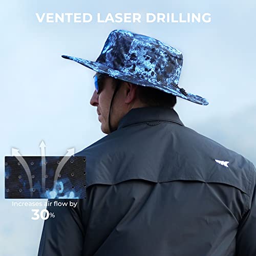 KastKing Sol Armis UPF 50 Boonie Hat for Sun Protection,Men Women - color: Calypso