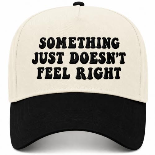 Funny Trucker Hats Embroidered Vintage Snapback Hat for Women Put It On My Husband's Tab Hats Gag Gifts Baseball Cap Red - color: Just Black