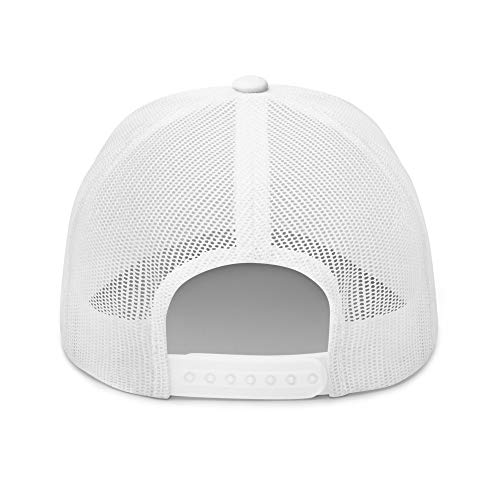NG Boat Bring Out Ass and Titties Curved Bill Trucker Hat Mid Crown Adjustable Funny Adult Humor Cap - color: White