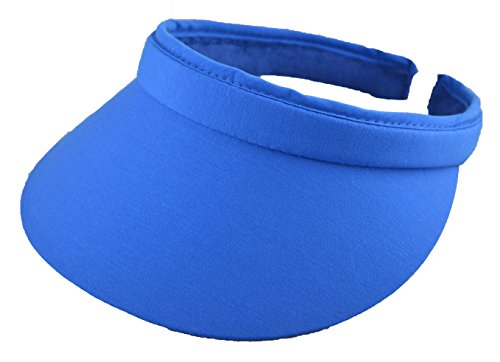 Nayt Women's Nylon Twill Clip-on Visor - color: Royal Blue