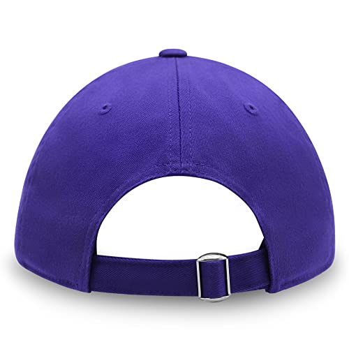 JPAK Bat-cat Premium Dad Hat Embroidered Cotton Baseball Cap Cat Kitty - color: Purple