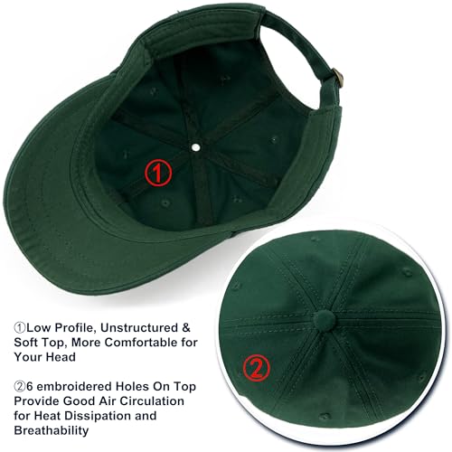 Loneshark Short Brim Baseball Cap for Running Small Bill Umpire Hat - color: Olive
