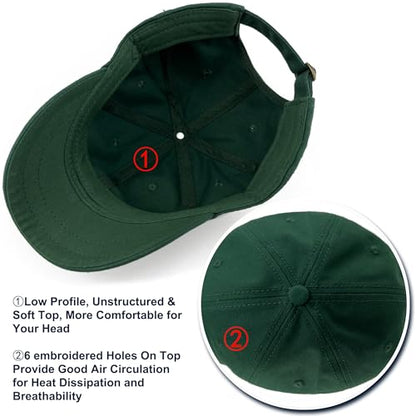 Loneshark Short Brim Baseball Cap for Running Small Bill Umpire Hat - color: Olive