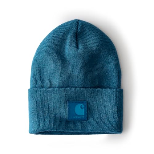 Carhartt Men's Tonal Patch Beanie - color: Dark Tranquil Blue