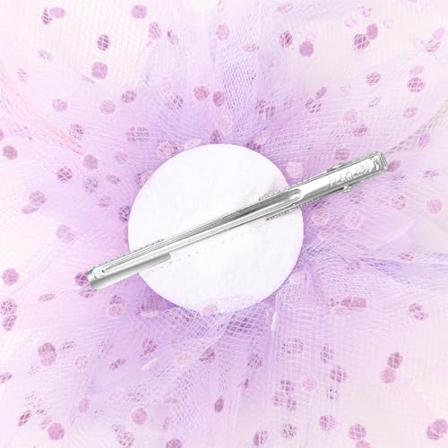 AQOKKA Women Fascinators Hats Flower Fascinators with Headband and Clip Tea Party Headwear for Women and Girls - color: Light Purple