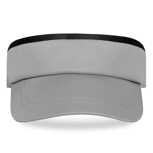 Headsweats Unisex Adult Lightweight Performance Running Sun Visor - color: Grey
