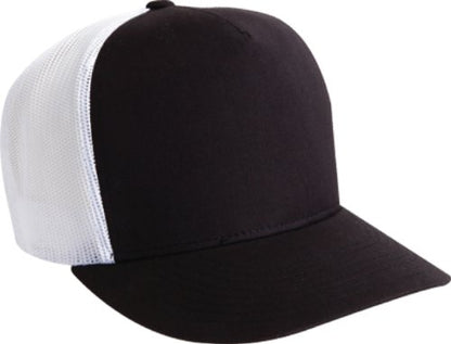 Flexfit Classic Trucker Hat White – One Size – 6006 - color: Black/White
