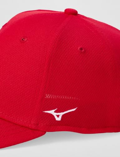 Mizuno Unisex Hat - color: Red, size: XX-Small-X-Small
