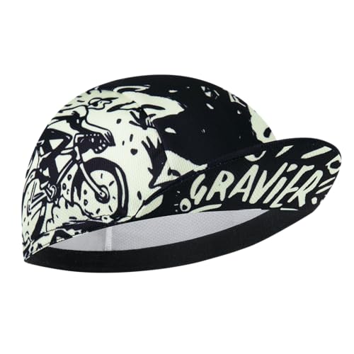 Cycling Cap for Man and Woman Cycling Hat Under Helmet-Polyester Breathable Sweat Absorbent - color: Go-12
