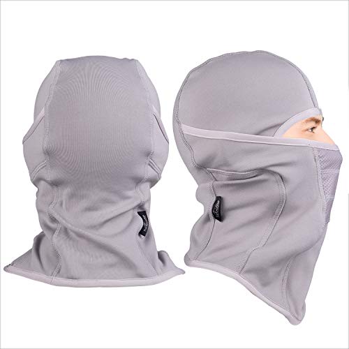 Ski Mask,Balaclava Mask,Wind Water Resistant for Cold Weather - color: Gray