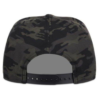 Lids Blank Dime Adjustable Snapback Hat - color: Black Camo