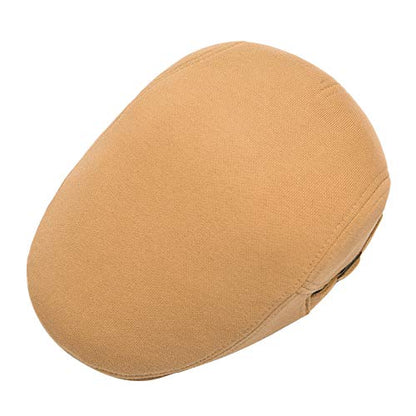 VOBOOM Men Newsboy Cap Cotton Flat Ivy Gatsby Driving Hat - color: Khaki