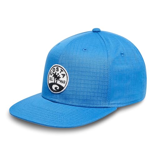 Costa Del Mar Isla Flat Brim Snapback Hat - color: Royal Blue
