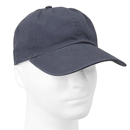 Falari Classic Baseball Cap Dad Hat 100% Cotton Soft Adjustable Size - color: Charcoal