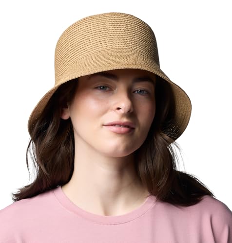 Columbia Women's Global Adventure Packable Bucket Hat - color: Straw, size: Large-X-Large