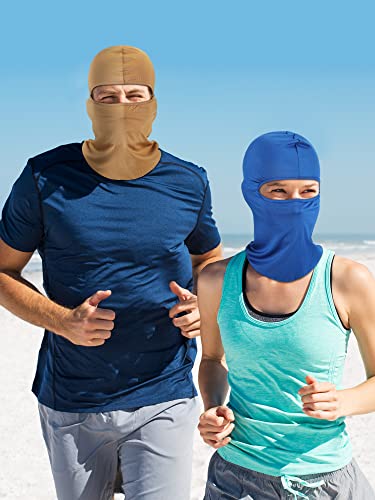 Geyoga 12 Pcs Ski Mask Balaclava Full - color: Chic Color