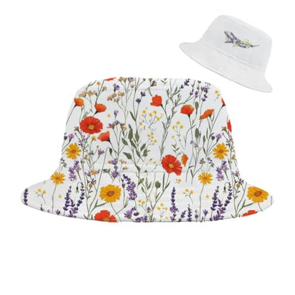 Bucket Hat for Men Women Funny Holiday Fishing Hat Cute Fisherman Cap - color: Fpurple