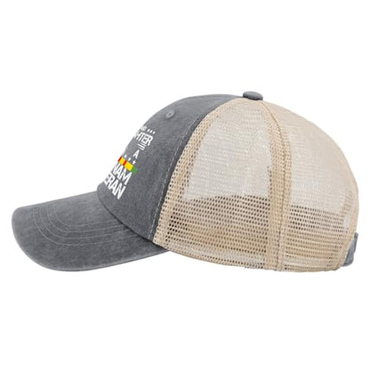 Proud Daughter of A Vietnam Veteran Hat Veteran Day for Women Baseball Cap Fashion Washed Hiking Hat Cotton - color: Gray01