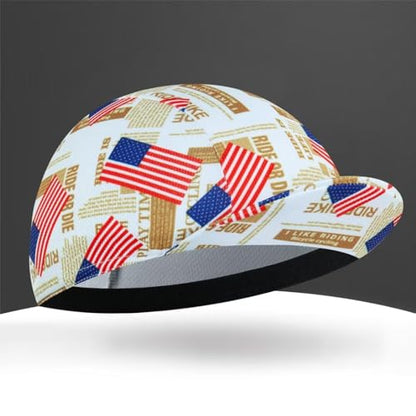 Cycling Cap for Man and Woman-Cycling Hat Under Helmet-Polyester Breathable Sweat Absorbent - color: Cou-4
