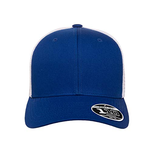 Flexfit 110 Mesh Cap One Size - color: Royal/White, size: One Size