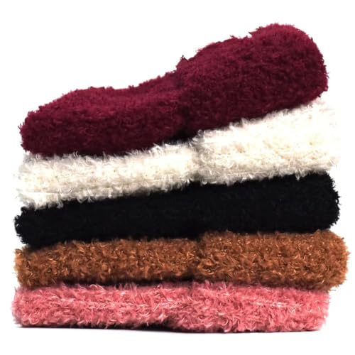 Knitted Beanie Hat Cute Rabbit Long Ears Fun Caps Fluffy Winter Warm Knitted Rabbit Hats Outdoor Slotty Cap - color: Whiter