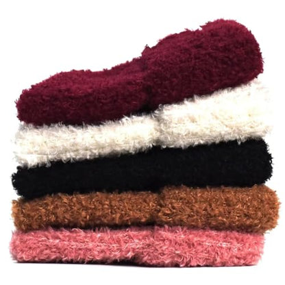 Knitted Beanie Hat Cute Rabbit Long Ears Fun Caps Fluffy Winter Warm Knitted Rabbit Hats Outdoor Slotty Cap - color: Whiter