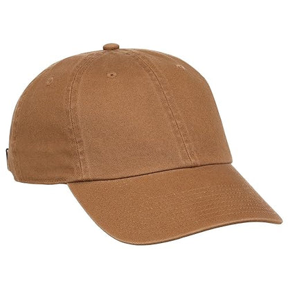 Lids Blank Baseline Dad Adjustable Strapback Hat - color: Camel