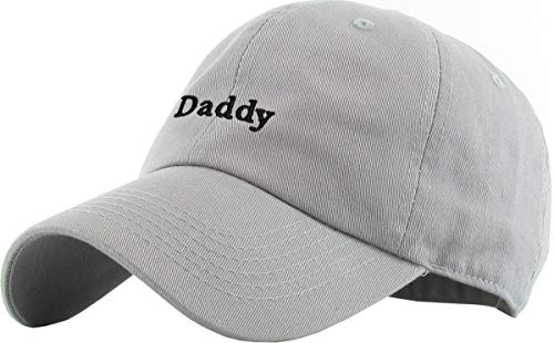 KBETHOS Daddy Dad Hat Pineapple Vacation Baseball Cap Vintage Distressed Classic Polo Style Adjustable - color: Light Gray Daddy