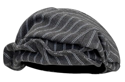 Pocadri Slouchy Pleated Newsboy Hats for Women Men Spring/Fall Retro Beret Hat Visor Lightweight Cabbie Cap - color: D-grey