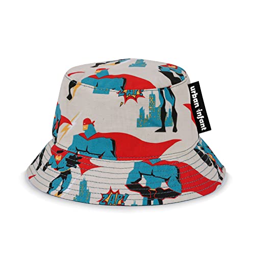 Urban Infant Toddler Bucket Hat – Girls and Boys Sun Hat - Lightweight and Reversible - Kids Ages 1-5 - color: Urban Dude, size: 1-2T