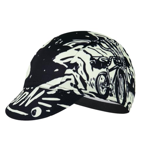 Cycling Cap for Man and Woman Cycling Hat Under Helmet-Polyester Breathable Sweat Absorbent - color: Go-12