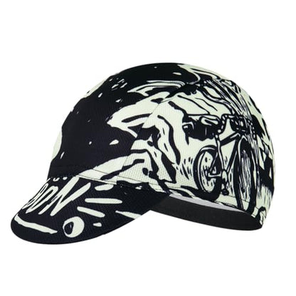 Cycling Cap for Man and Woman Cycling Hat Under Helmet-Polyester Breathable Sweat Absorbent - color: Go-12