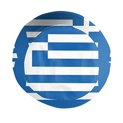 Cute Funny Flag Bucket Hat Packable Fashion Sun Cap Outdoor Flag Fisherman Hat for Women Men Boys Girls - color: Greece Flag Greek Flag