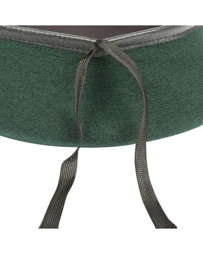 SILAK Traditional Army Style Cap with Metal Star Badge – Che Guevara Inspired, Woolen French Beret Hat for Men and Women - color: Green