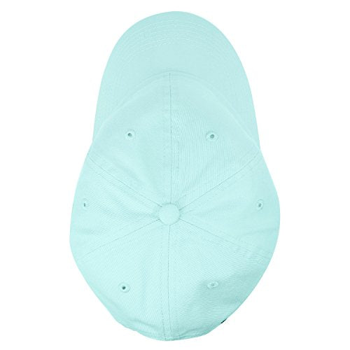 Falari Classic Baseball Cap Dad Hat 100% Cotton Soft Adjustable Size - color: Aqua