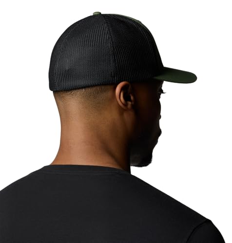 Columbia Men's Colm Mesh Ball Cap - color: Canteen/Black/Fun With Flags, size: XX-Large