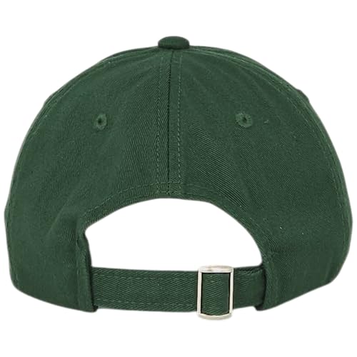 E BY ELIDAN Boston EST 1630 Dad Hat, Embroidered Cotton Baseball Cap - color: Dark Green