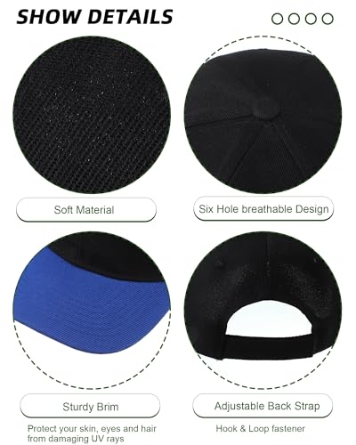 Handepo 24 Baseball Caps Adjustable - color: Multicolor