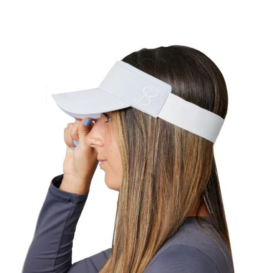 SOFIBELLA Women's Visor - color: Stone