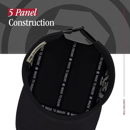 Element Unisex Adult Element Camper Hat, Adult Strapback with Slight Curved Brim - color: Black