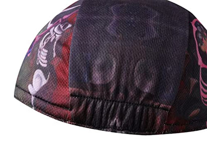 Cycling Cap for Man&Women Cycling Hat Funny Bike Cap One Size - color: D14