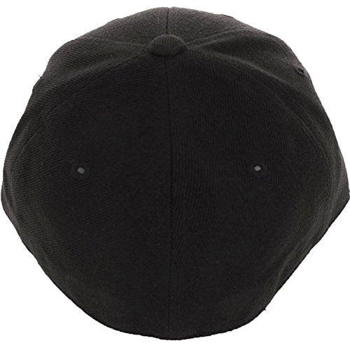 DECKY Fitted Cap - color: Black, size: 7 5/8