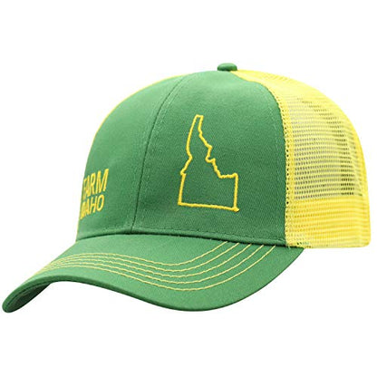 John Deere Farm State Pride Contrast Mesh Back Core Baseball Cap - color: Idaho